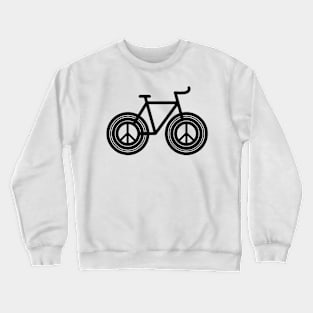 Ride for Peace (black) Crewneck Sweatshirt